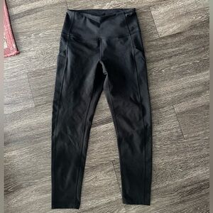 Zella Black Leggings with pockets